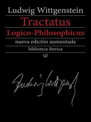 cover image of Tractatus Logico-Philosophicus